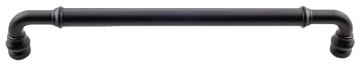 Brixton Appliance Pull 12 Inch cc in Flat Black TK889BLK