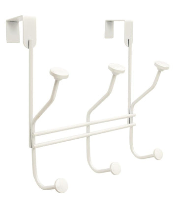 Decorative Hooks 3 Hook Over-the-Door Hook Rack H55548