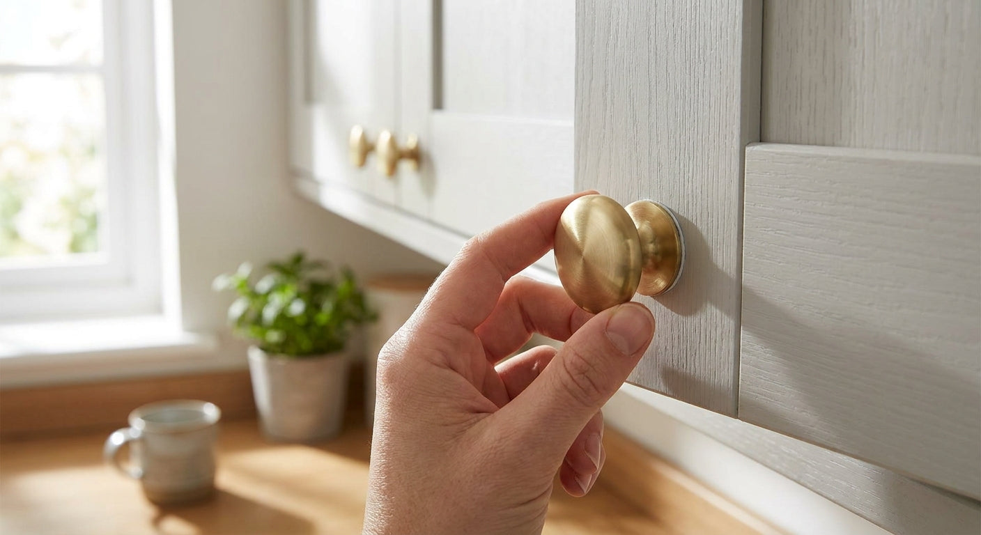 Best No-Drill Cabinet Knobs for Renters 2026: Top Pick