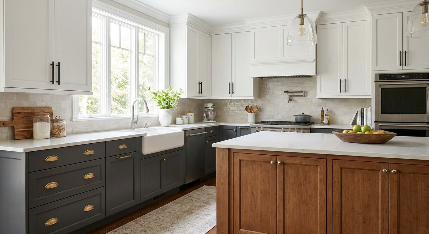 Best cabinet pulls for a whole kitchen remodel