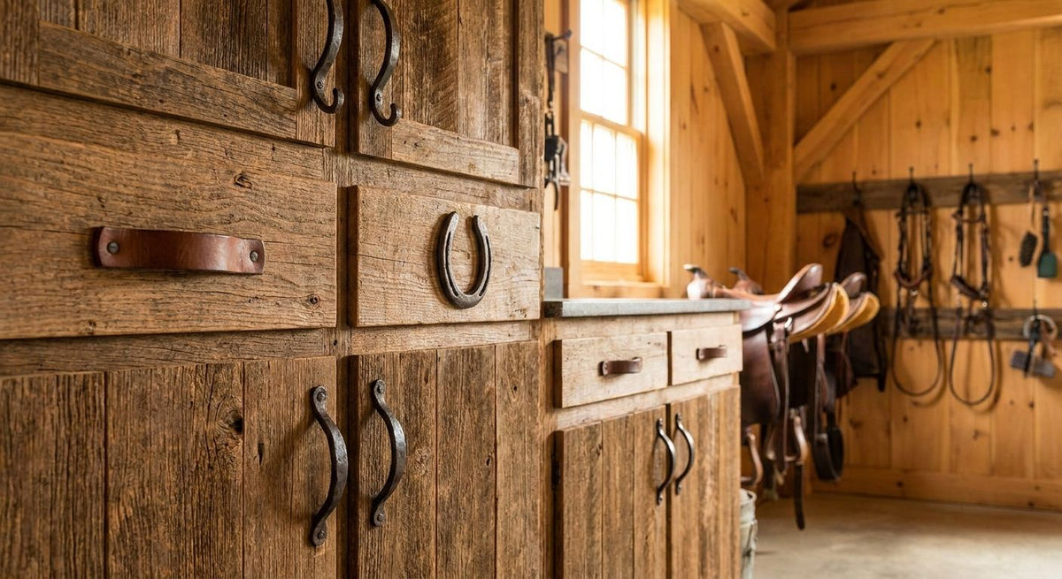 Cabinet Pulls for Tack Room & Barn Cabinets (2026 Guide)