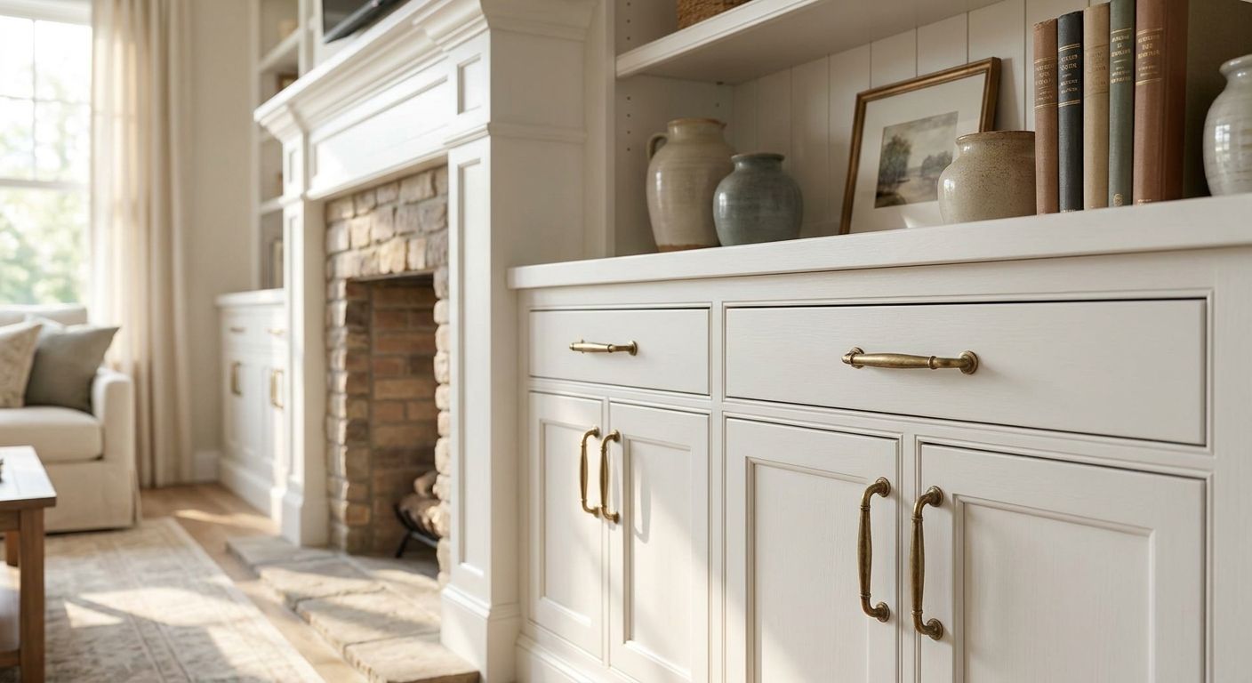 Cabinet Hardware for Fireplace Built-Ins: 2026 Guide