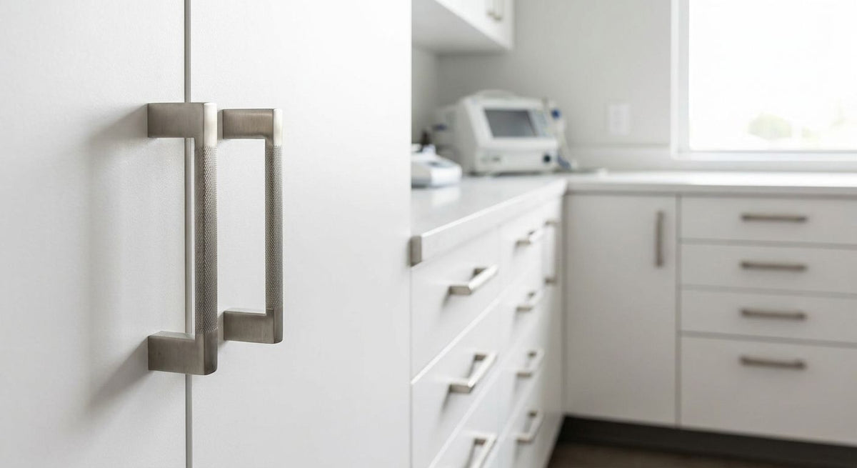 Cabinet Hardware for Medical Offices: What Works in 2026
