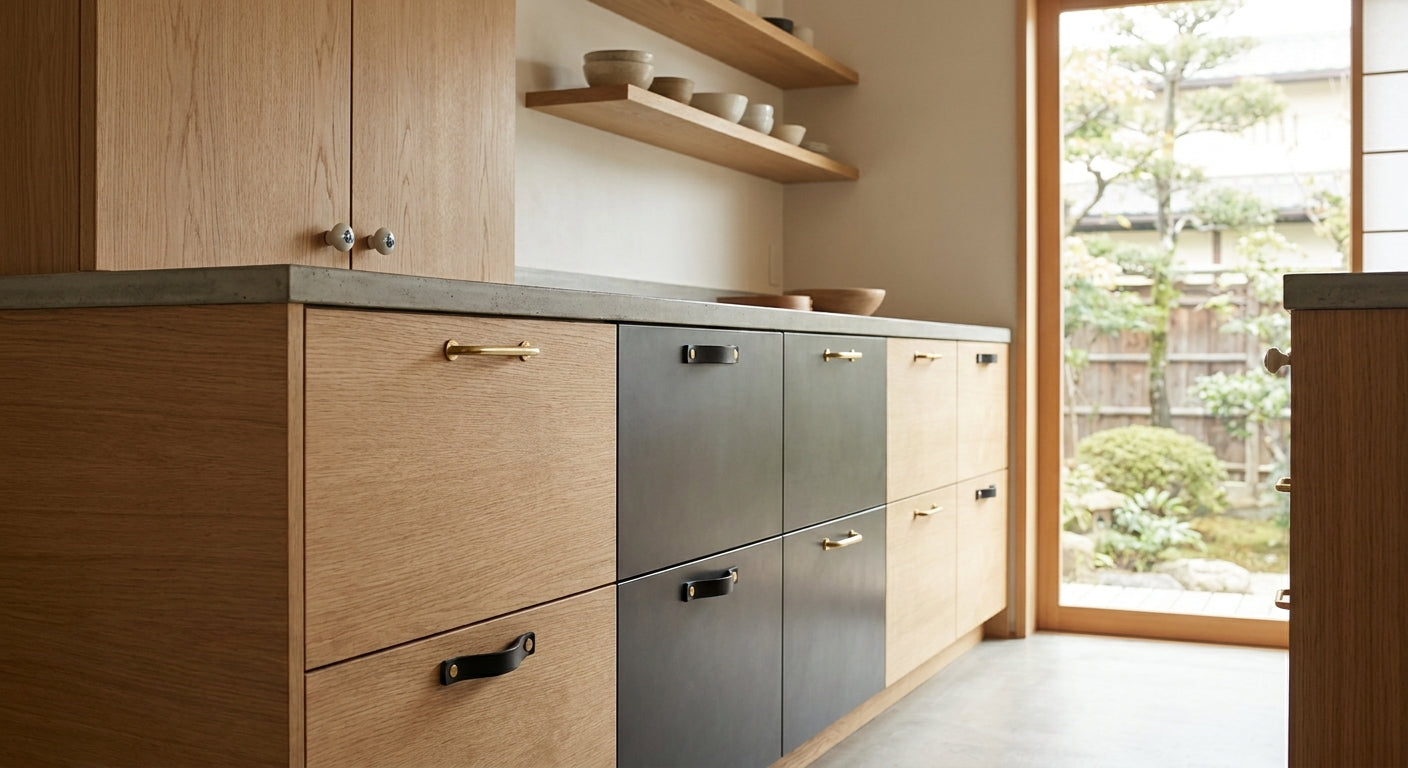 Best Japandi Cabinet Hardware for 2026 Kitchens