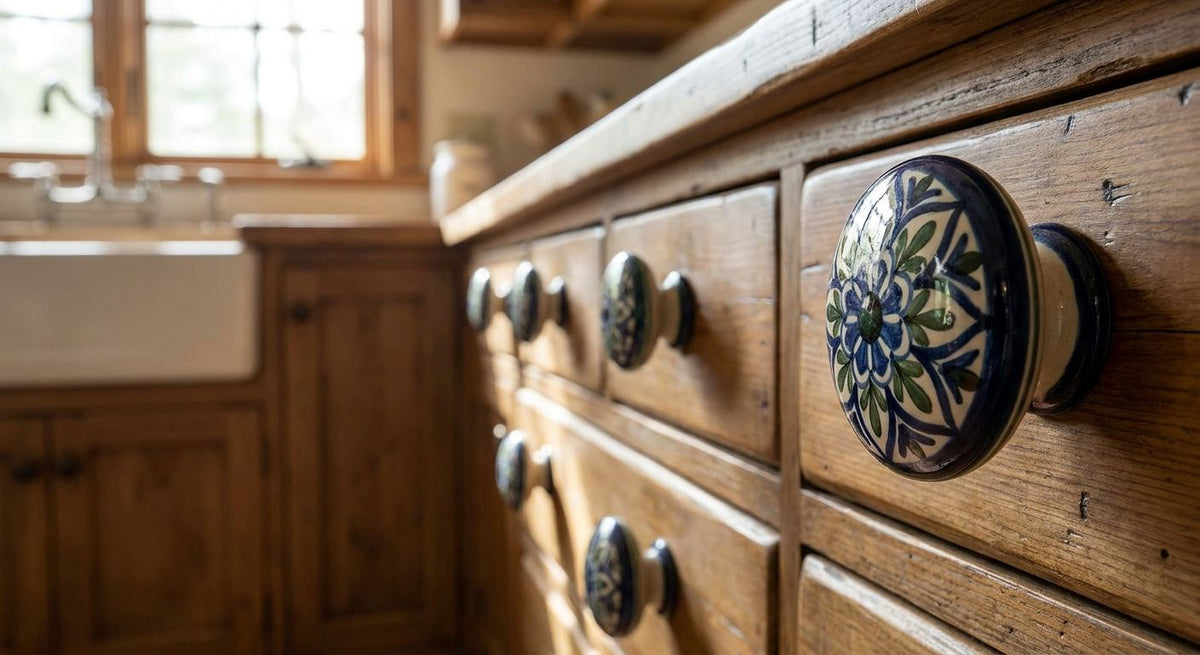 Hand Painted Cabinet Knobs for Custom Kitchens (2026)
