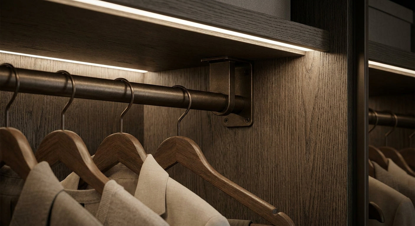 Closet Rod Hardware for Wardrobes: 2026 Buying Guide