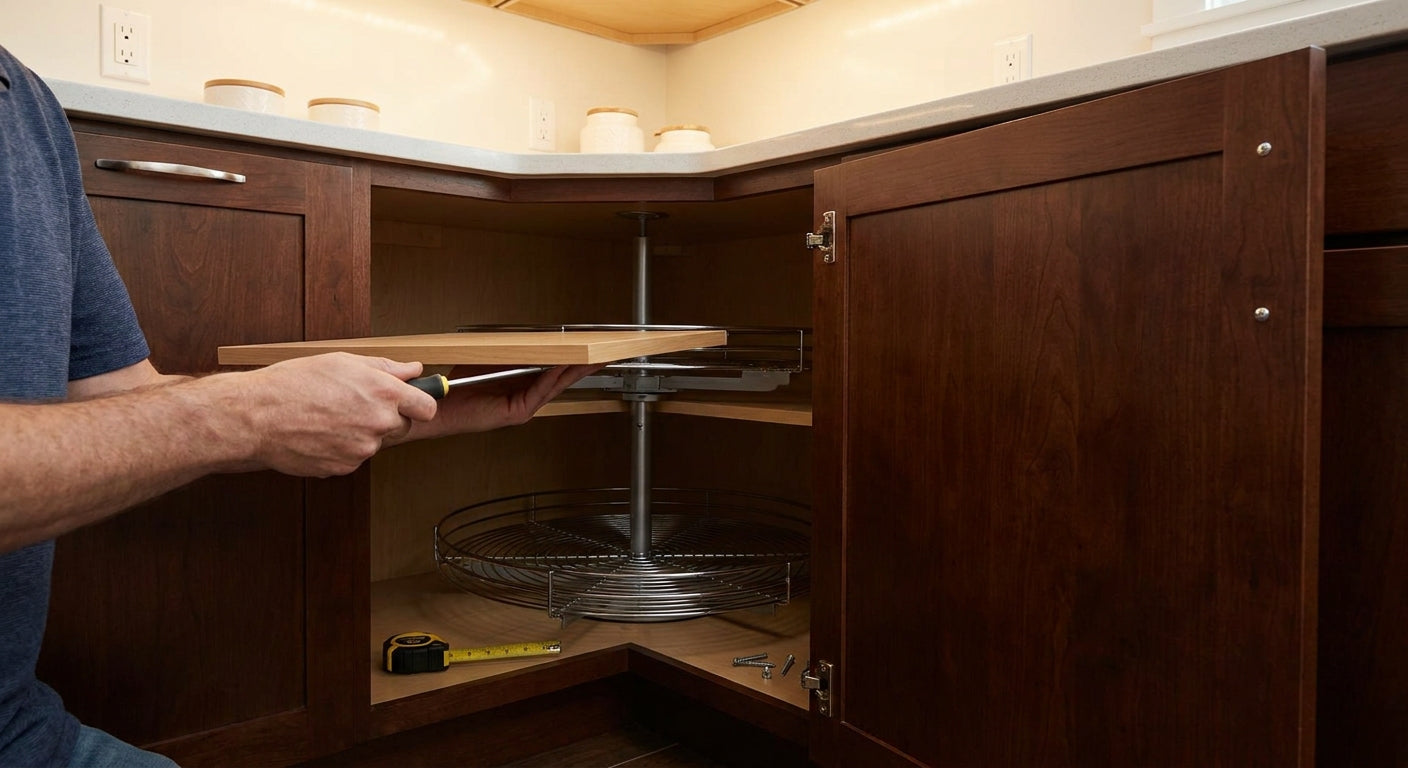 How to Install a Lazy Susan in a Corner Cabinet (2026)