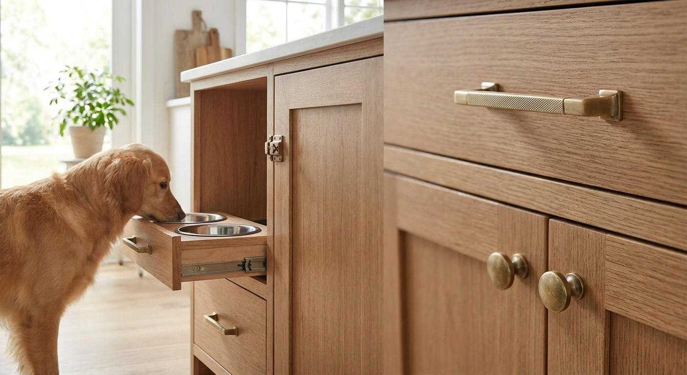 Cabinet Hardware for Pet Feeding Stations (2026 Picks)