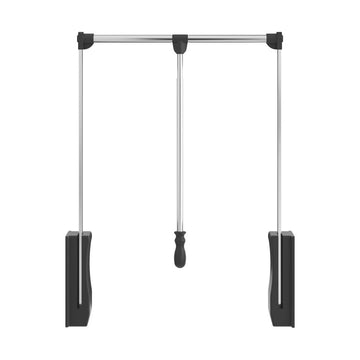 Wardrobe Lifts Chrome Expandable Wardrobe Lift for 25-1/2'' - 35'' Openings 1523