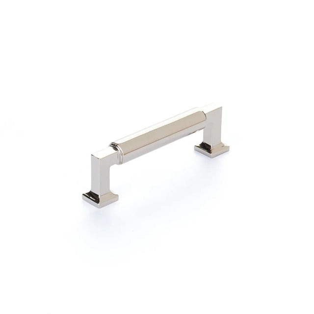 Haniburton Pull, Polished Nickel, 3-1/2'' cc  477-PN