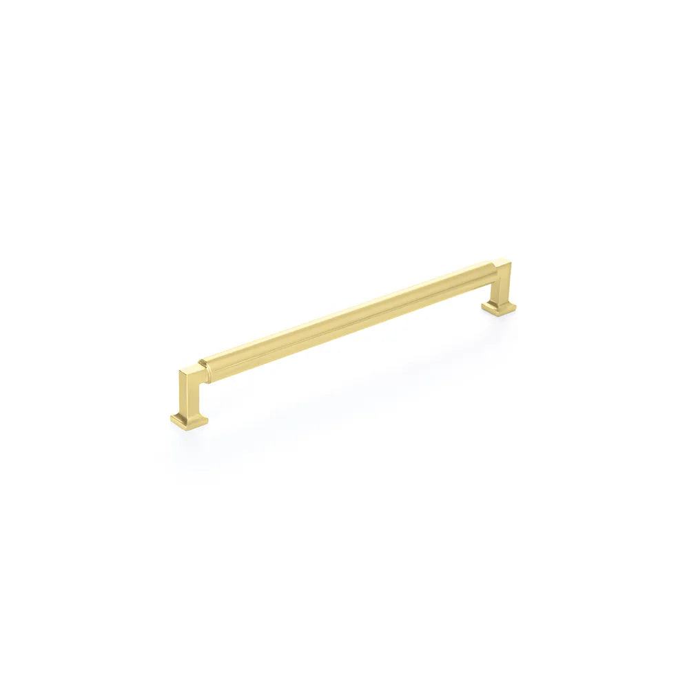 Haniburton Pull, Satin Brass, 10'' cc 480-SB