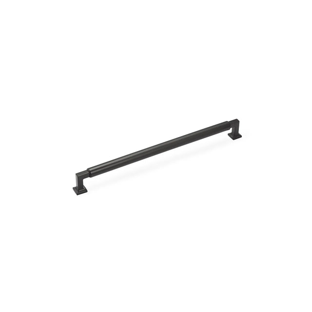 Haniburton Appliance Pull, Matte Black, 12'' cc 482-MB