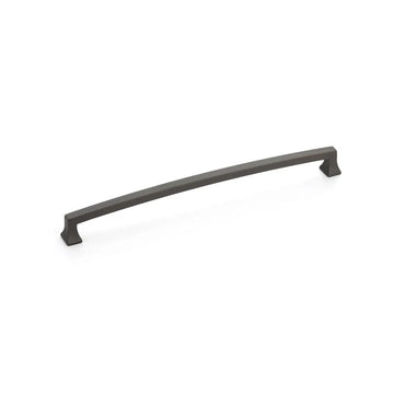 Menlo Park Pull, Arched, Ancient Bronze, 10'' cc 528-ABZ