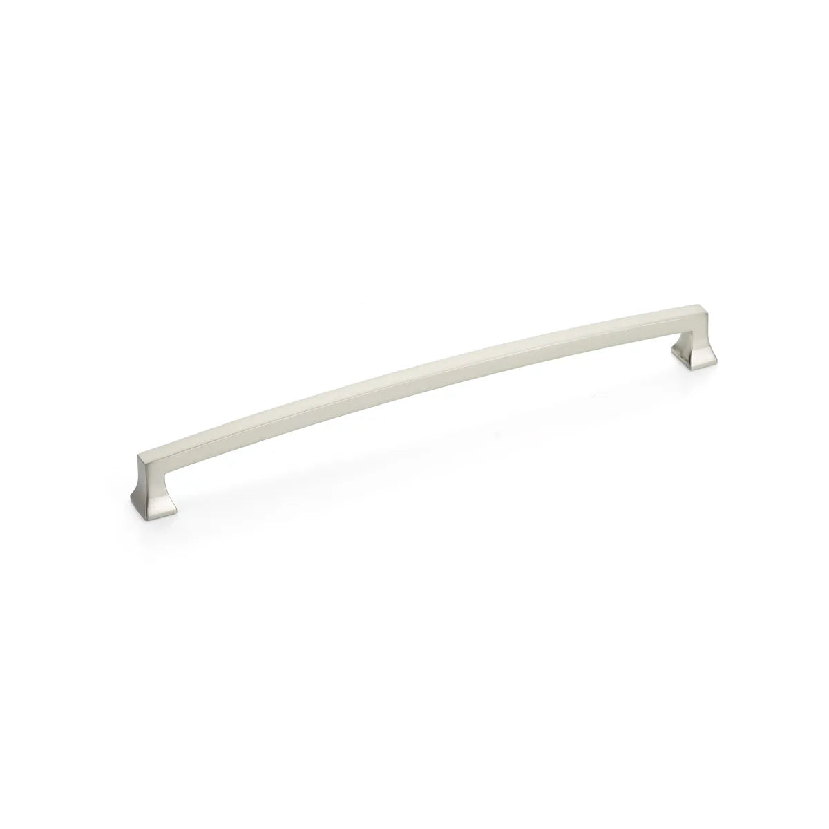 Menlo Park Pull, Arched, Brushed Nickel, 10'' cc 528-BN