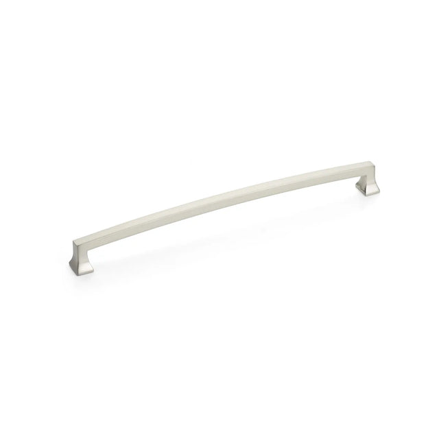 Menlo Park Pull, Arched, Brushed Nickel, 10'' cc 528-BN
