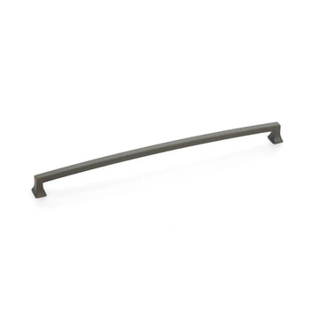 Menlo Park Pull, Arched, Ancient Bronze, 12'' cc 529-ABZ