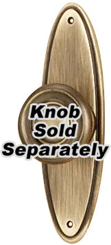 3'' OVAL ESCUTCHEON A1225-3-AEM