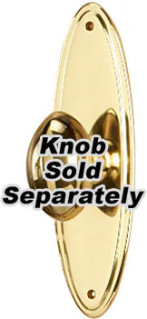 3'' OVAL ESCUTCHEON A1225-3-PA