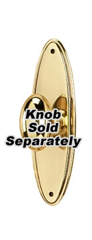 3'' OVAL ESCUTCHEON A1225-3