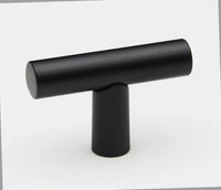 Vita Bella T Knob Smooth Bar A2802-MB
