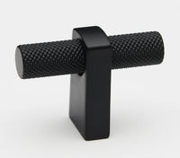 Vita Bella T Knob Knurled Bar A2901-MB