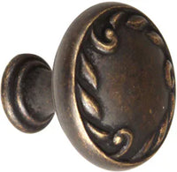 Ornate 1 1/2'' Knob A3650-38-BARC