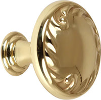 Ornate 1 1/2'' Knob A3650-38-PB