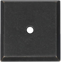 1 1/4'' Square Backplate A611-14-BARC