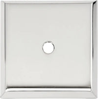 1 1/4'' Square Backplate A611-14-PC