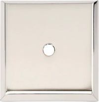 1 1/4'' Square Backplate A611-14-PN