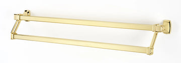 Cube Bath 25'' Double Towel Bar A6525-25-PB