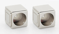 Cube Bath Shower Rod Brackets Only A6546-PN