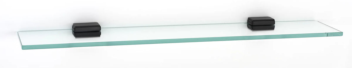 Cube Bath 24'' Glass Shelf w/Brackets A6550-24