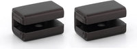Cube Bath Glass Shelf Brackets Only A6550-CHBRZ