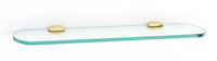 Royale Bath 18'' Glass Shelf w/Brackets A6650-18