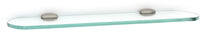 Royale Bath 18'' Glass Shelf w/Brackets A6650-18-SN