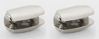 Royale Bath Glass Shelf Brackets Only A6650-PN