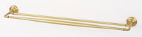 Charlie's Bath 24'' Double Towel Bar A6725-24-SB