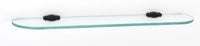 Charlie's Bath 24'' Glass Shelf w/Brackets A6750-24-BRZ