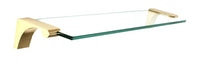 Luna 18'' Glass Shelf w/Brackets A6850-18