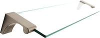 Luna 18'' Glass Shelf w/Brackets A6850-18-SN