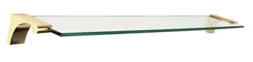 Luna 24'' Glass Shelf w/Brackets A6850-24
