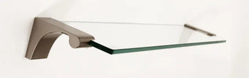 Luna 24'' Glass Shelf w/Brackets A6850-24-SN
