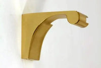 Luna Glass Shelf Brackets Only A6850