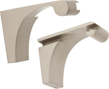 Luna Glass Shelf Brackets Only A6850-SN