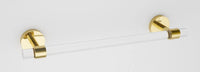 Contemporary Acrylic Bath 12'' Towel Bar A7220-12-PB/NL