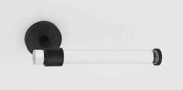 Contemporary Acrylic Bath Single Post Tissue Holder A7266