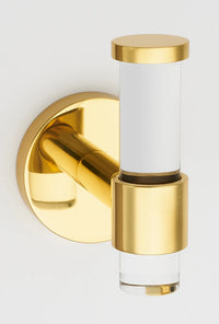 Contemporary Acrylic Bath Robe Hook A7281
