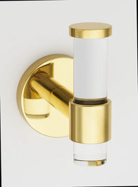 Contemporary Acrylic Bath Robe Hook A7281-PB