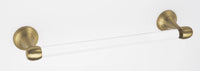 Royale Acrylic Bath 12'' Towel Bar A7320-12-SB